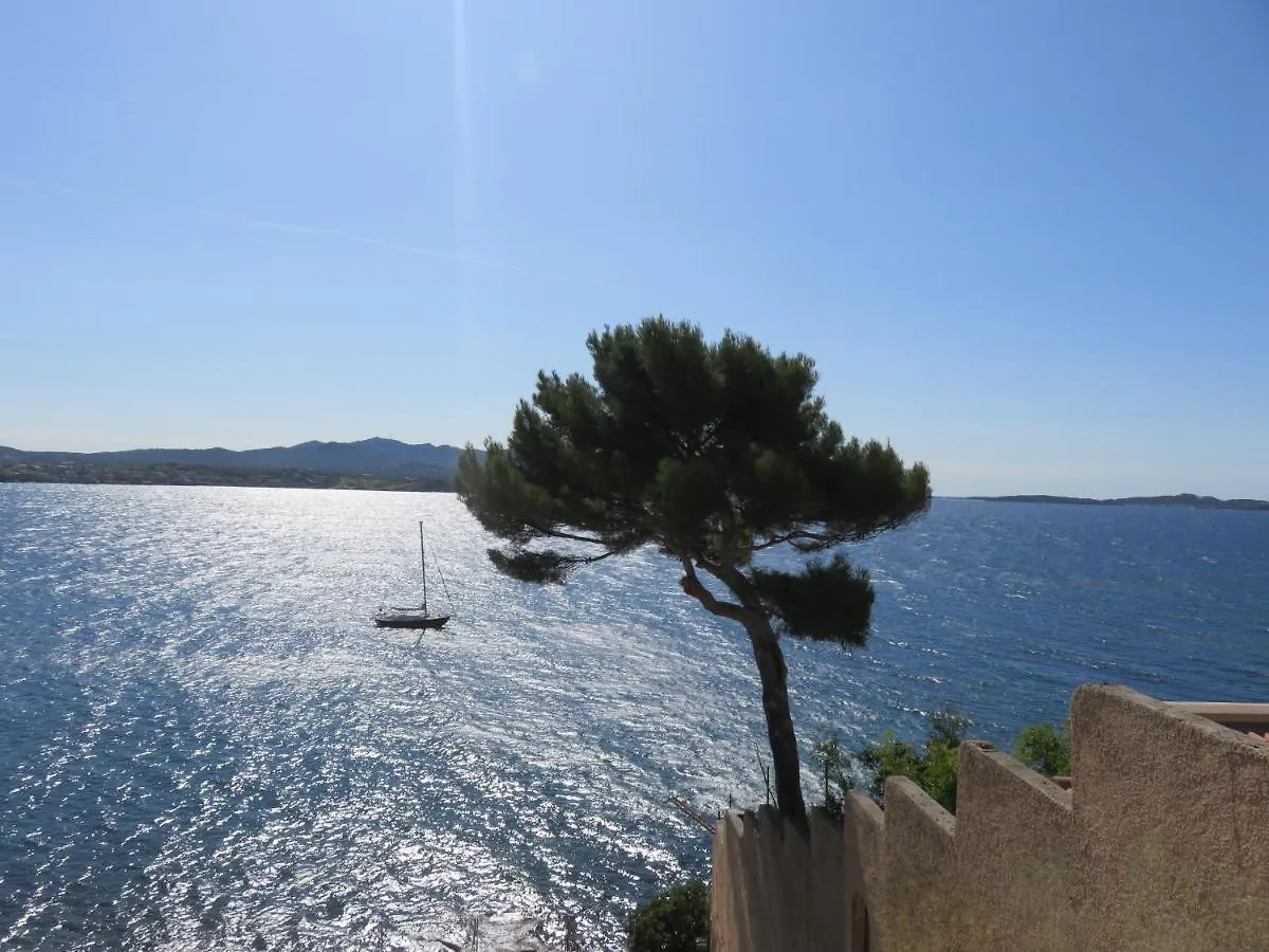 Grand T2 Vue Mer Calme Climatise 500 M Village Et Plage Parking Gratuit Sanary-sur-Mer 0*,  France